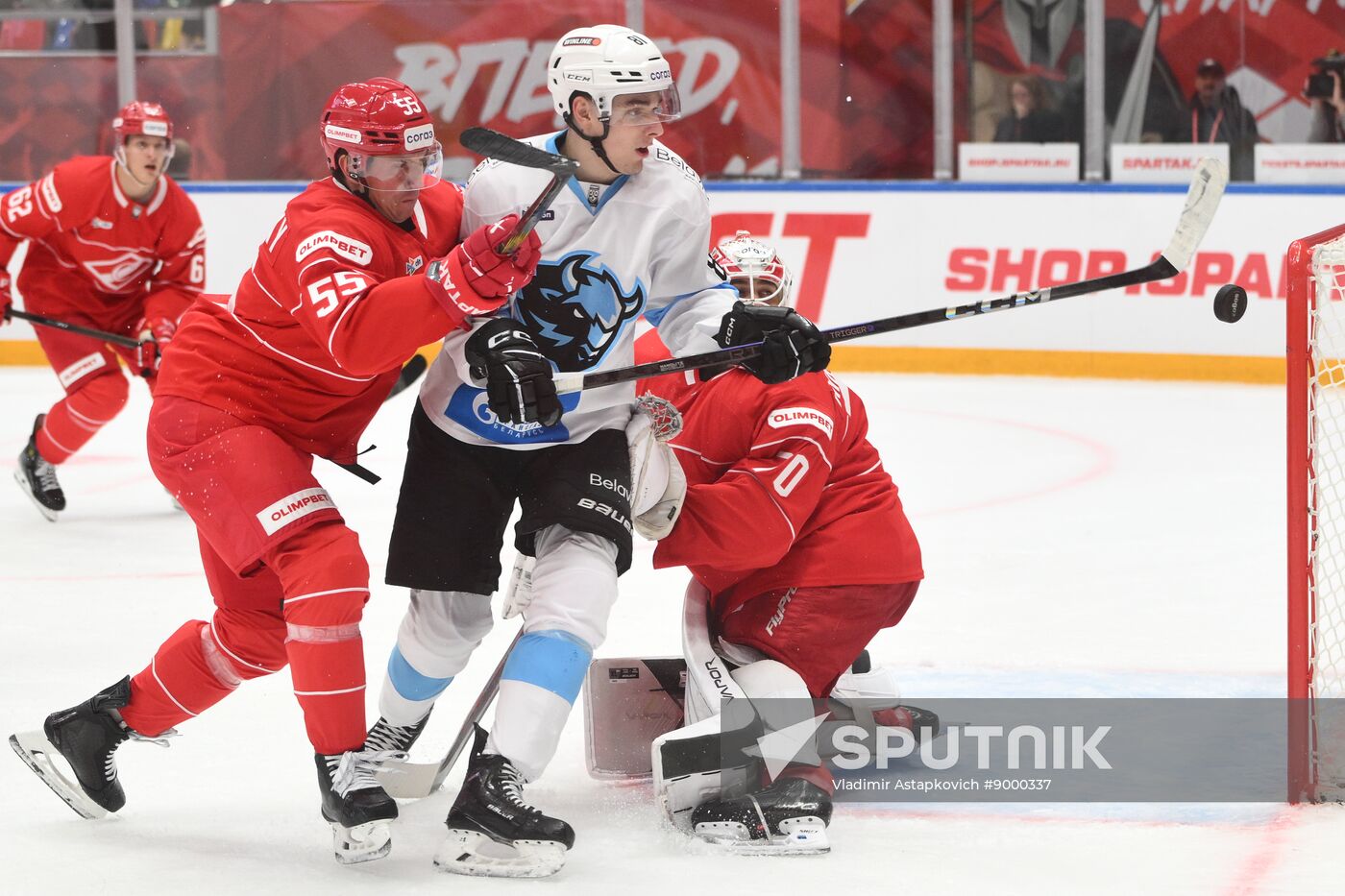 Russia Ice Hockey Kontinental League Spartak - Dinamo