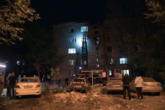 Russia Ukraine Military Operation Shelling