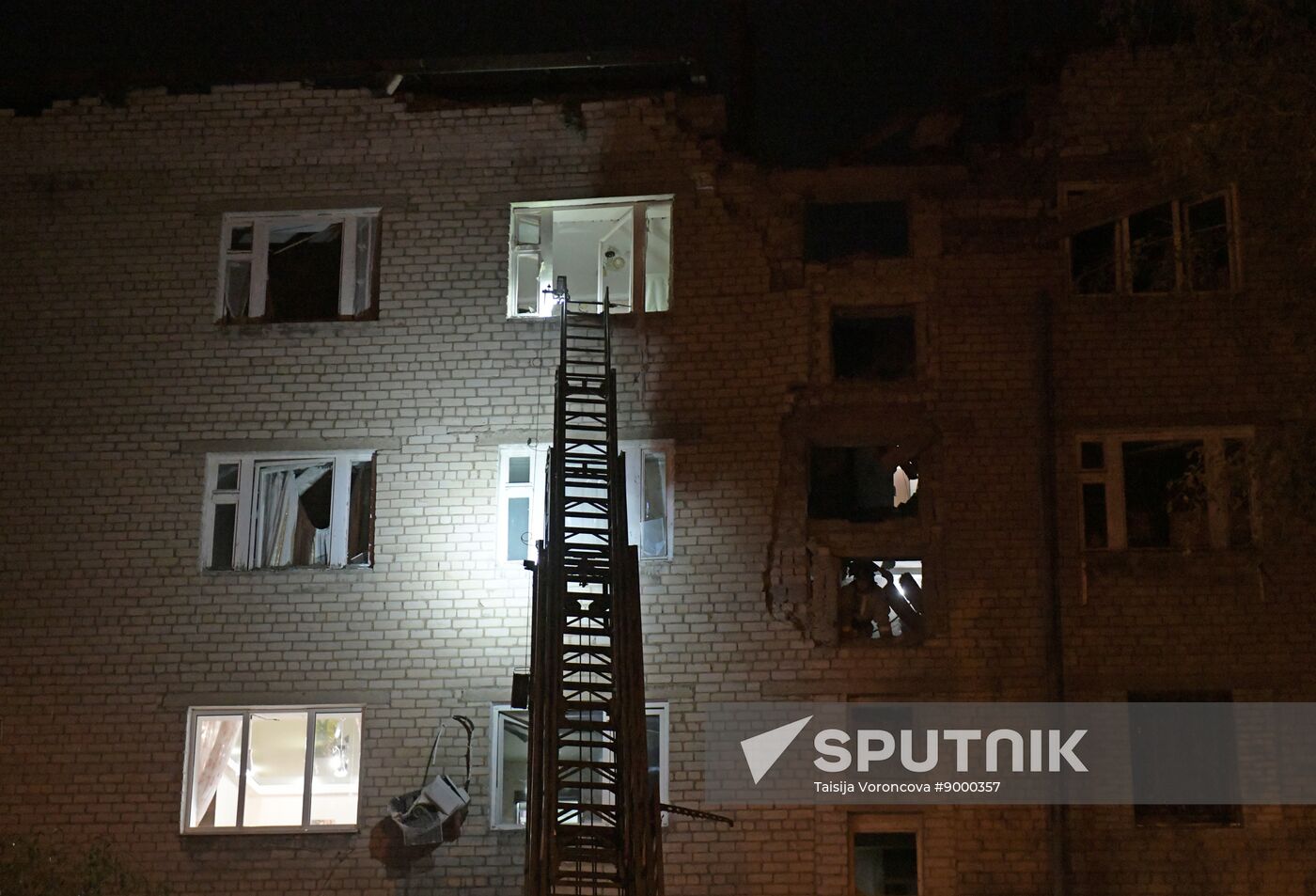 Russia Ukraine Military Operation Shelling