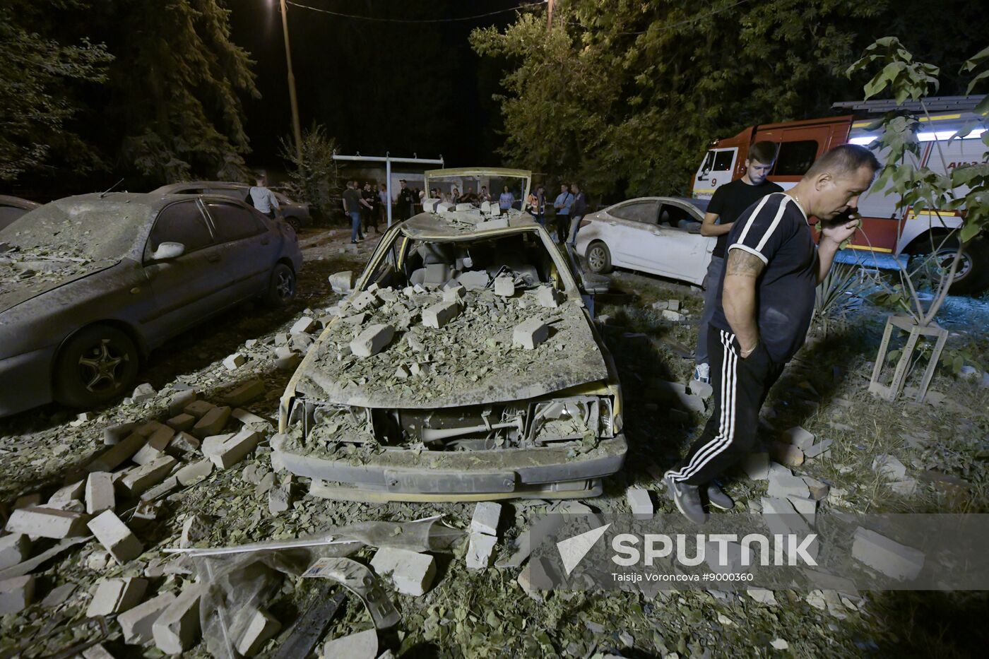 Russia Ukraine Military Operation Shelling