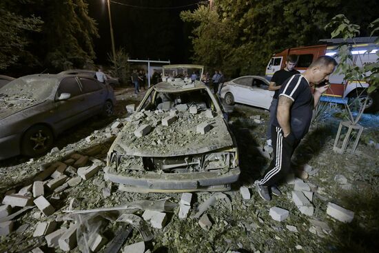 Russia Ukraine Military Operation Shelling