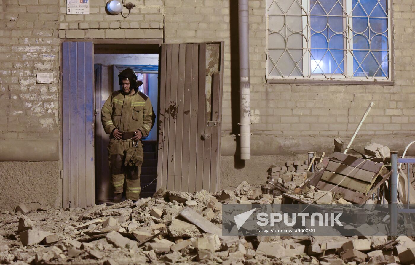 Russia Ukraine Military Operation Shelling