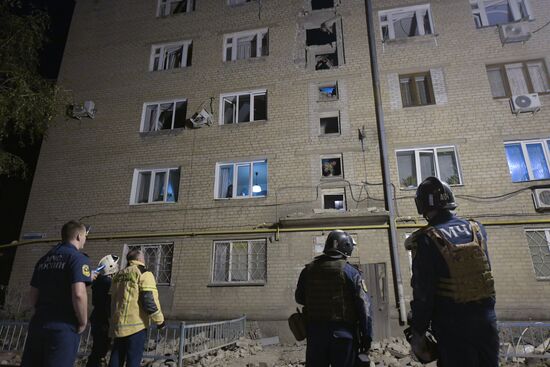 Russia Ukraine Military Operation Shelling