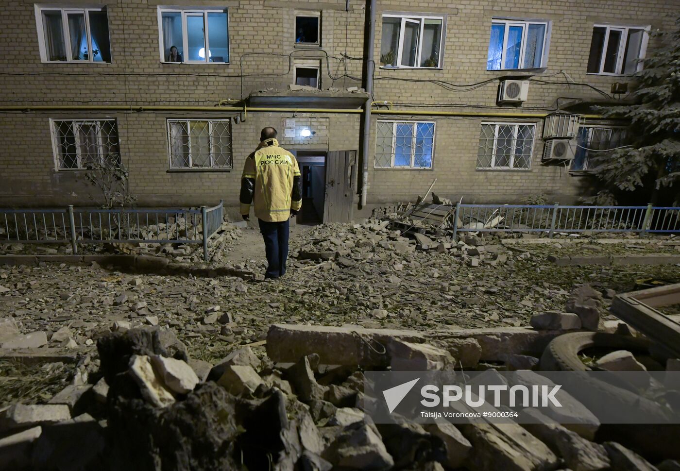Russia Ukraine Military Operation Shelling