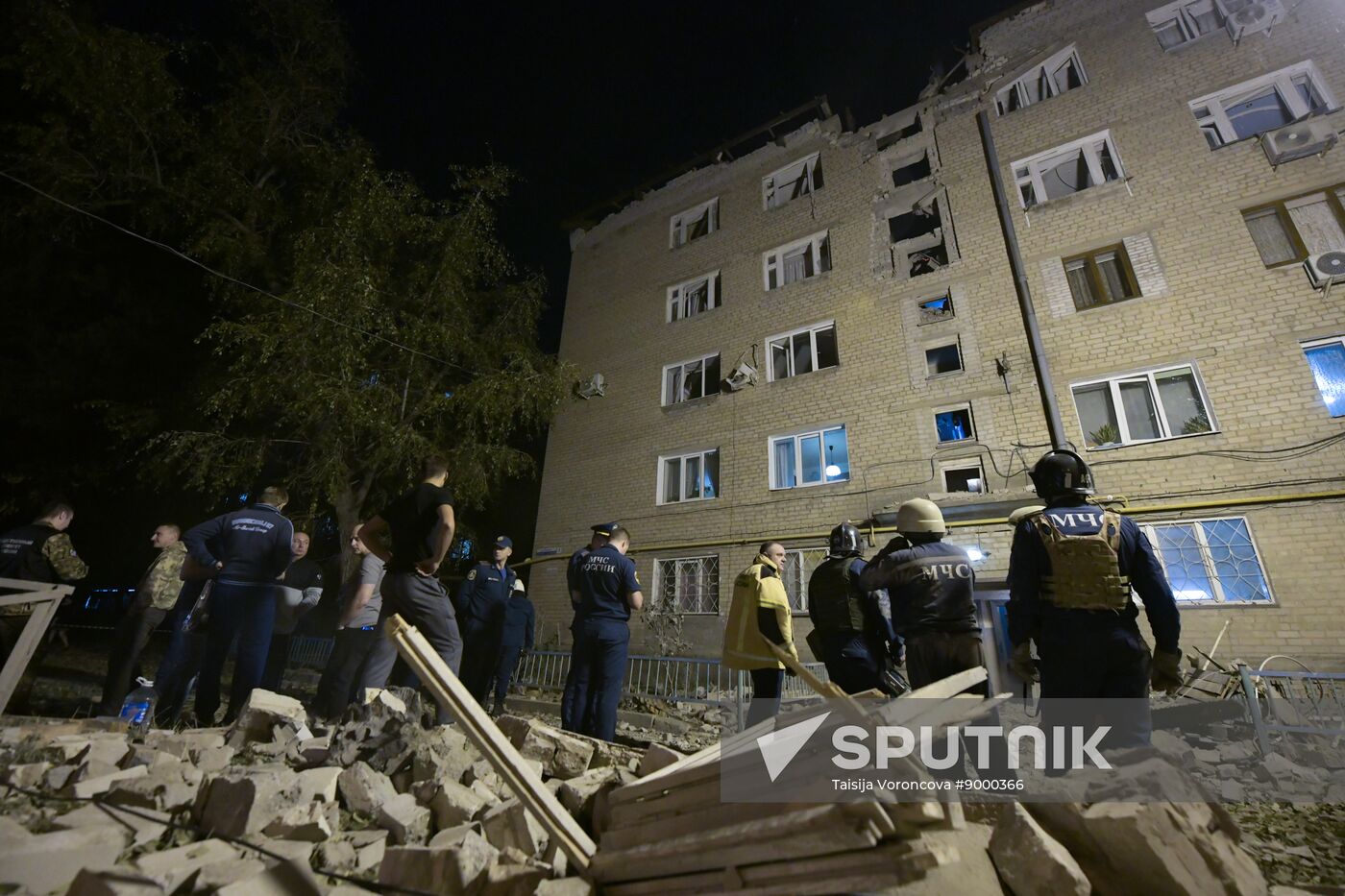Russia Ukraine Military Operation Shelling