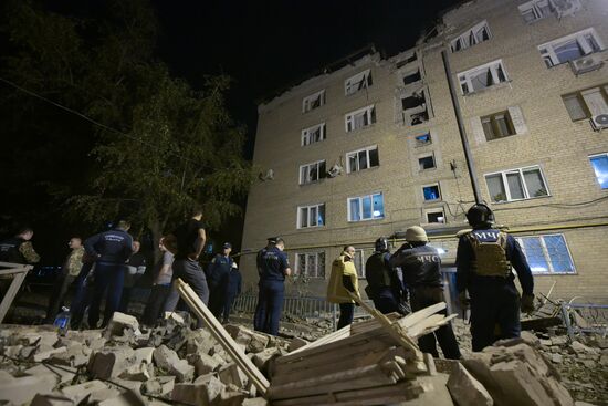 Russia Ukraine Military Operation Shelling