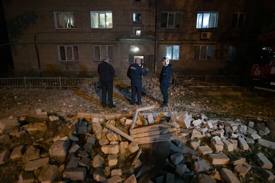 Russia Ukraine Military Operation Shelling