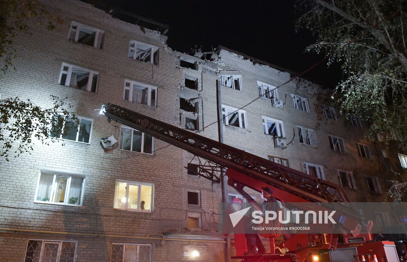 Russia Ukraine Military Operation Shelling