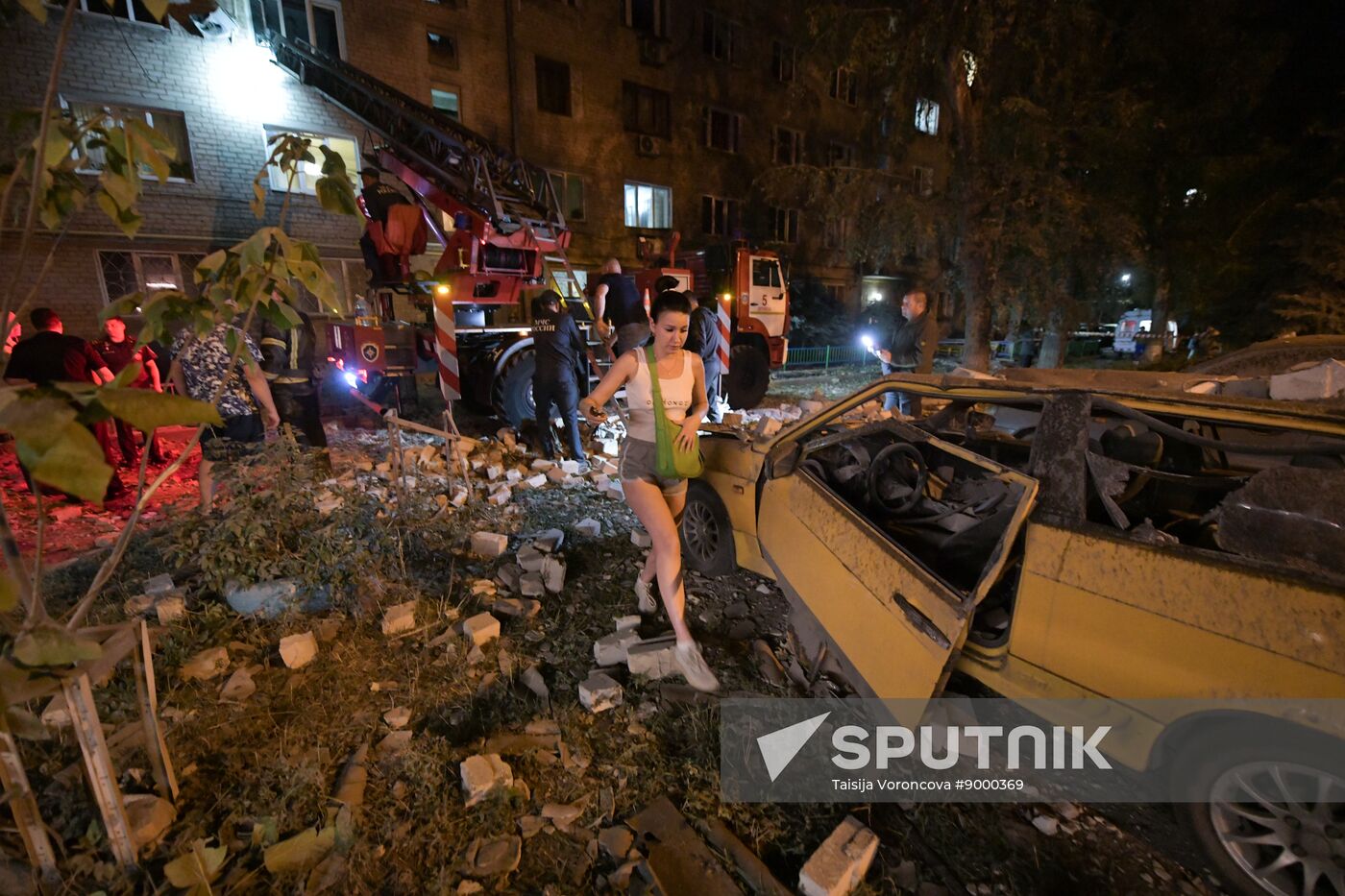 Russia Ukraine Military Operation Shelling