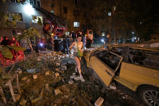 Russia Ukraine Military Operation Shelling