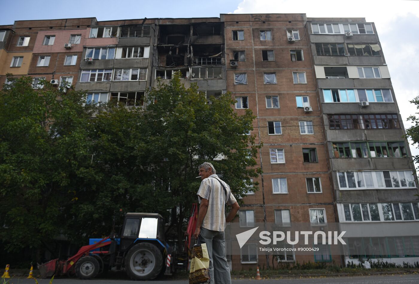 Russia Ukraine Military Operation Shelling
