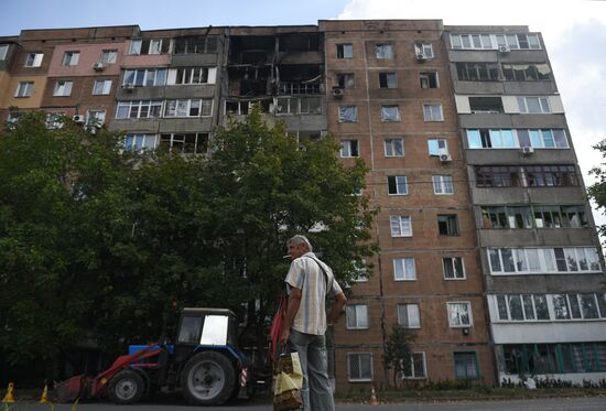 Russia Ukraine Military Operation Shelling