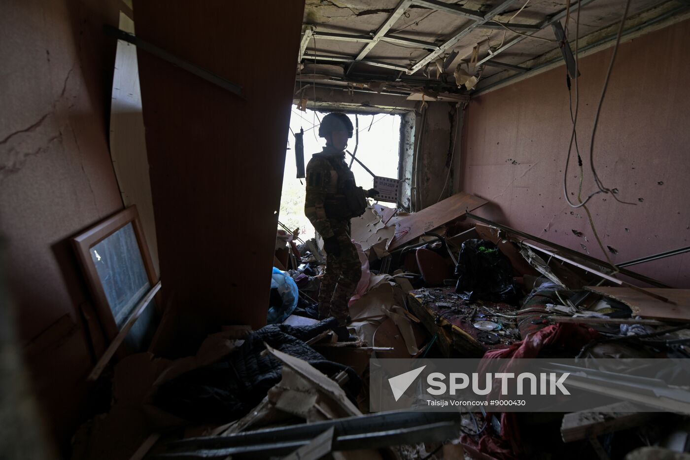 Russia Ukraine Military Operation Shelling