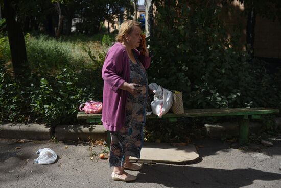 Russia Ukraine Military Operation Shelling
