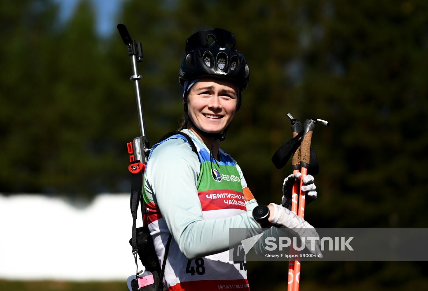 Russia Summer Biathlon Championships Training