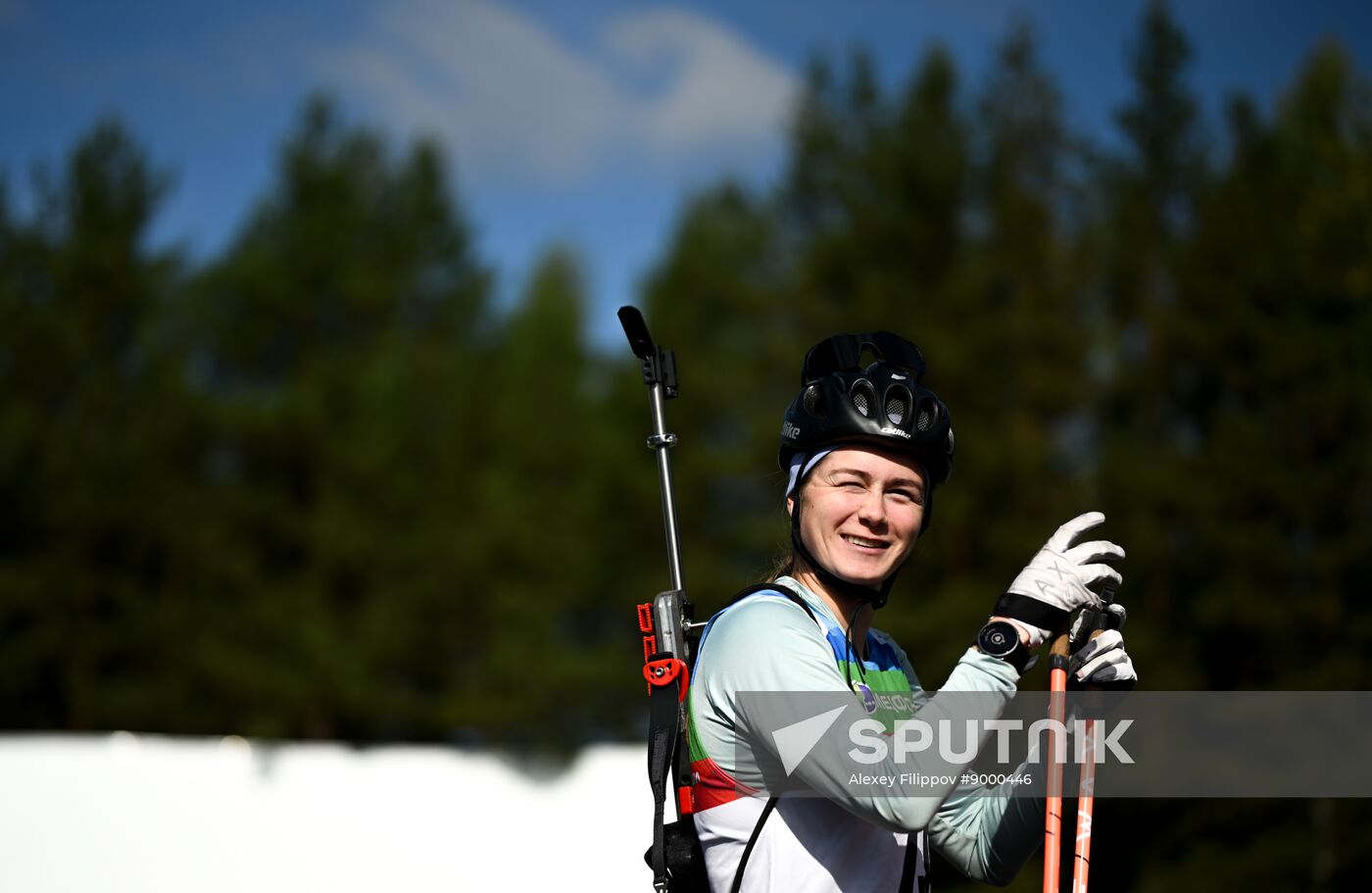 Russia Summer Biathlon Championships Training
