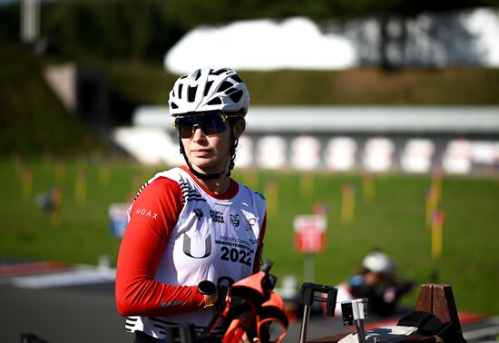 Russia Summer Biathlon Championships Training