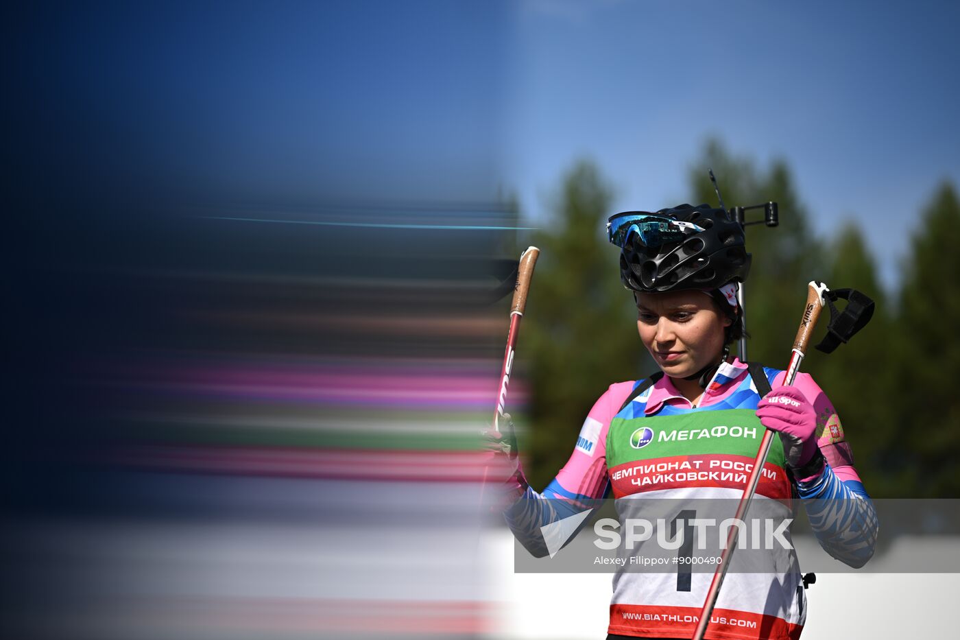 Russia Summer Biathlon Championships Training