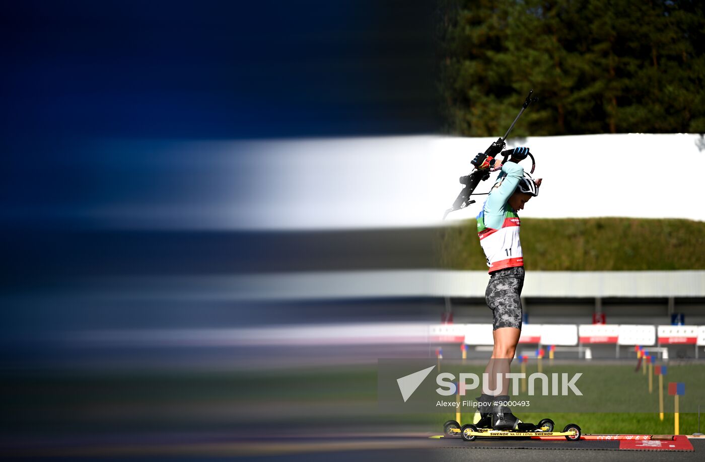 Russia Summer Biathlon Championships Training