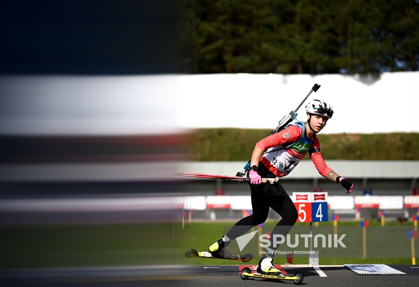 Russia Summer Biathlon Championships Training