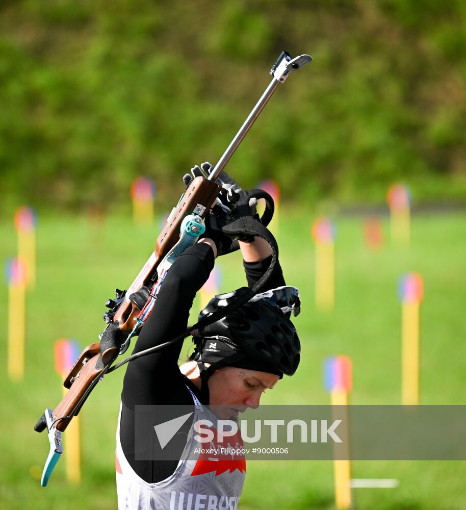 Russia Summer Biathlon Championships Training
