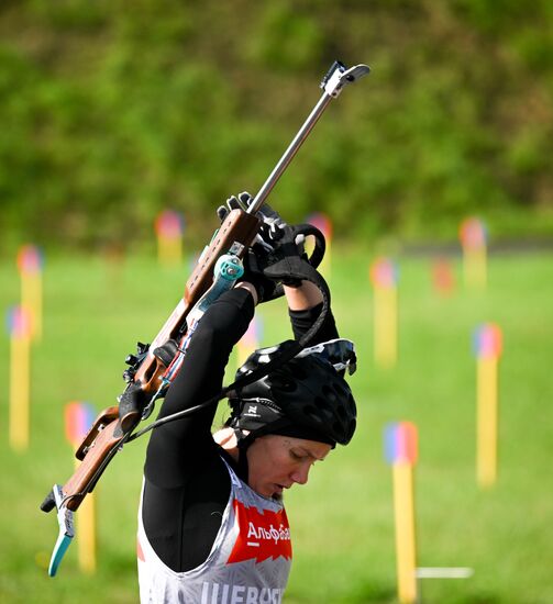 Russia Summer Biathlon Championships Training