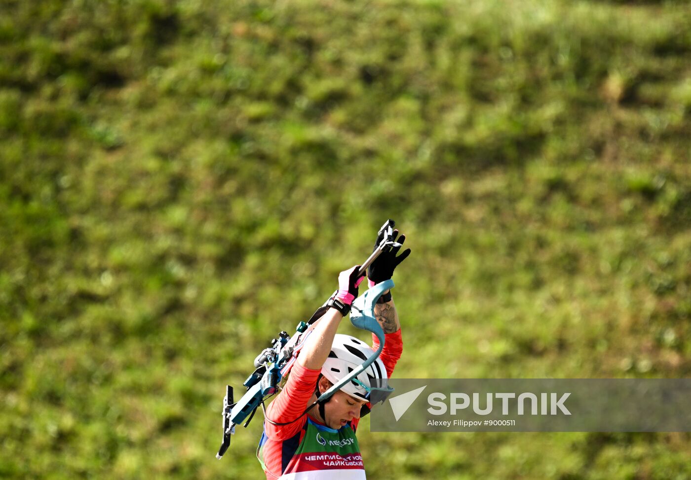 Russia Summer Biathlon Championships Training
