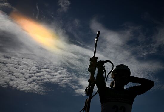 Russia Summer Biathlon Championships Training
