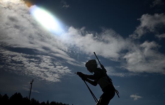 Russia Summer Biathlon Championships Training