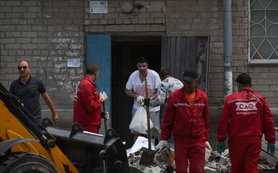 Russia Ukraine Military Operation Shelling