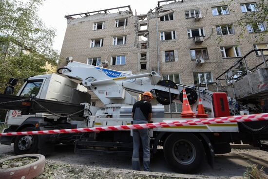 Russia Ukraine Military Operation Shelling