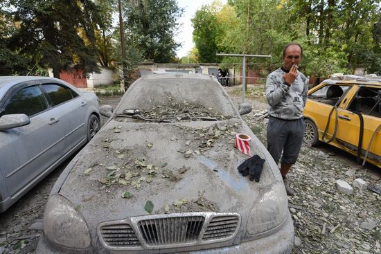 Russia Ukraine Military Operation Shelling