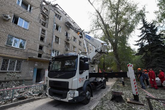 Russia Ukraine Military Operation Shelling