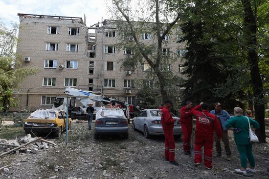 Russia Ukraine Military Operation Shelling