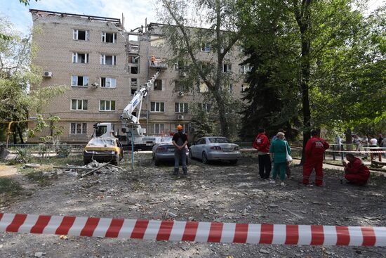 Russia Ukraine Military Operation Shelling