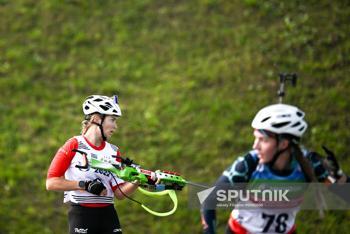 Russia Summer Biathlon Championships Training