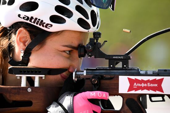 Russia Summer Biathlon Championships Training