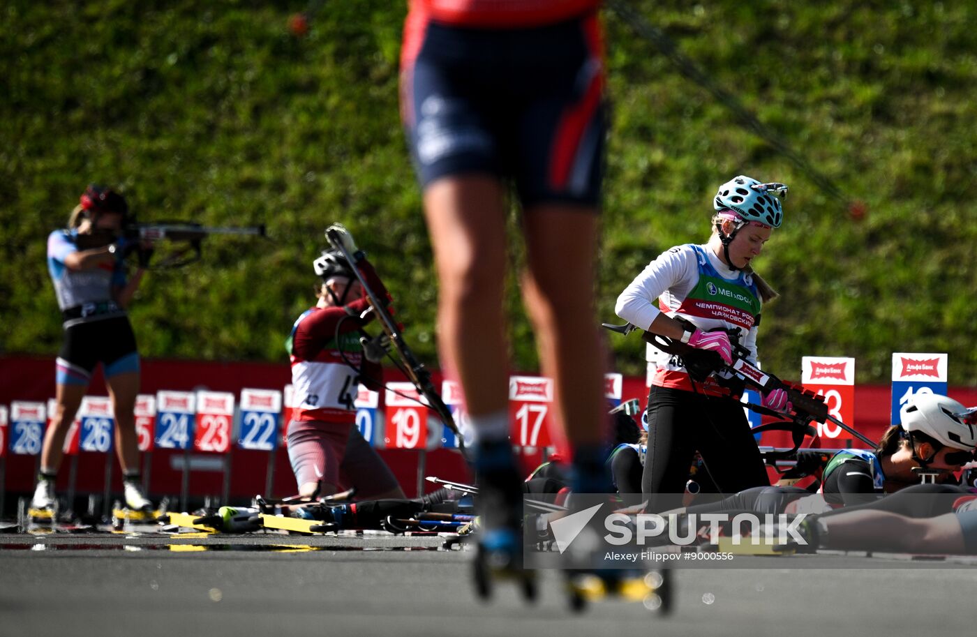 Russia Summer Biathlon Championships Training