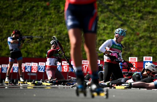 Russia Summer Biathlon Championships Training