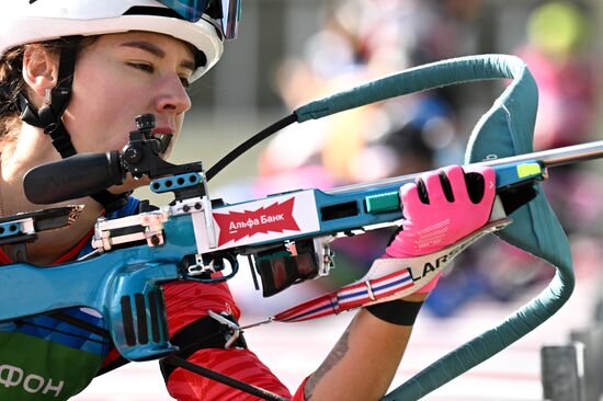 Russia Summer Biathlon Championships Training