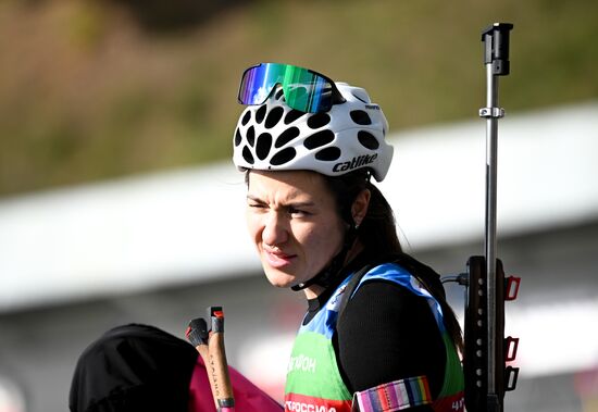 Russia Summer Biathlon Championships Training