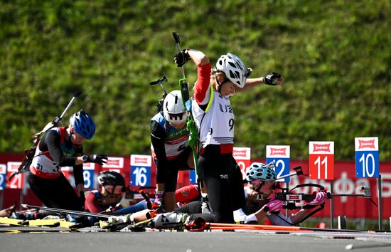 Russia Summer Biathlon Championships Training