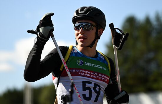 Russia Summer Biathlon Championships Training