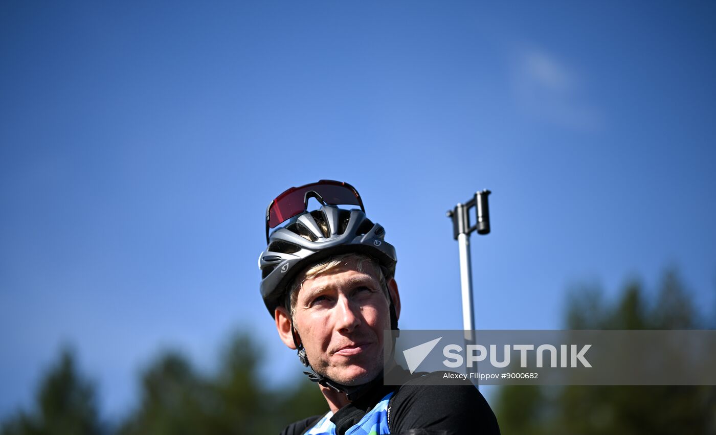 Russia Summer Biathlon Championships Training