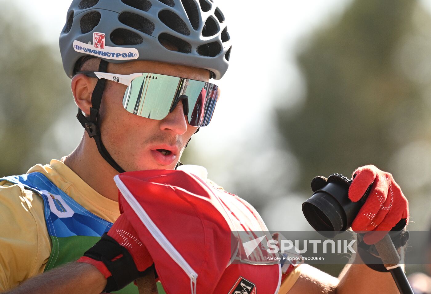 Russia Summer Biathlon Championships Training