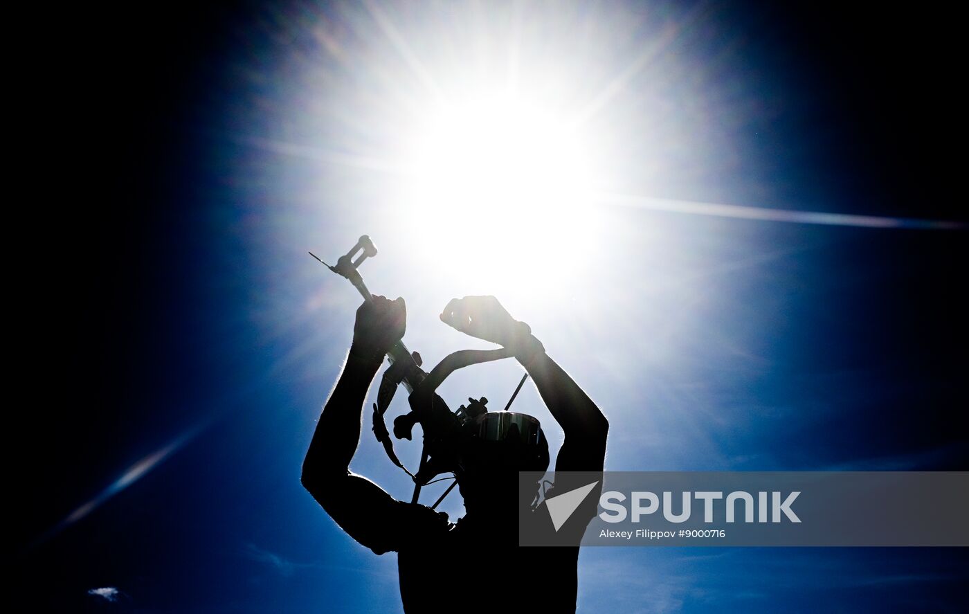 Russia Summer Biathlon Championships Training