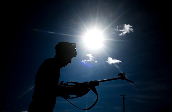 Russia Summer Biathlon Championships Training