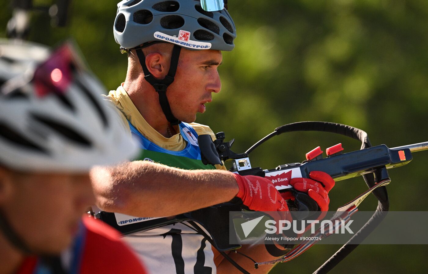 Russia Summer Biathlon Championships Training