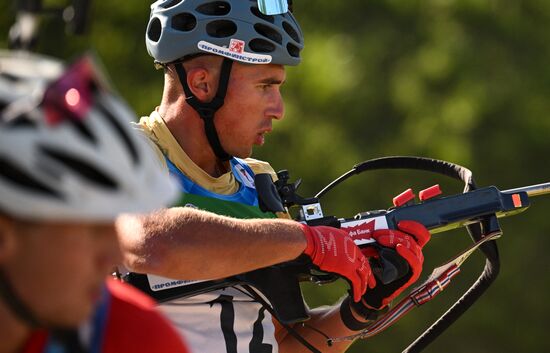 Russia Summer Biathlon Championships Training