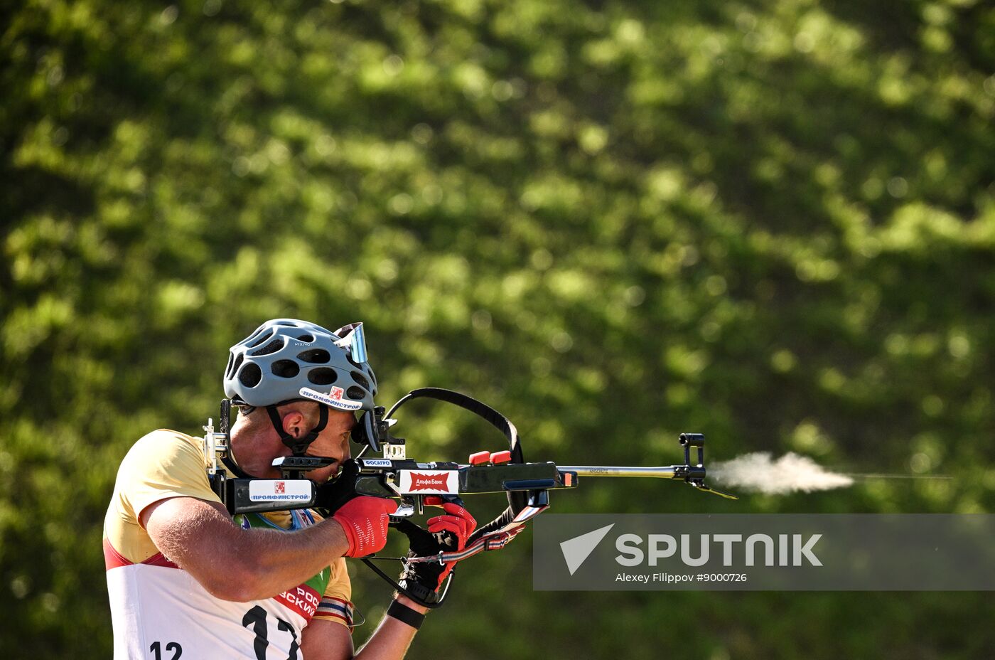 Russia Summer Biathlon Championships Training
